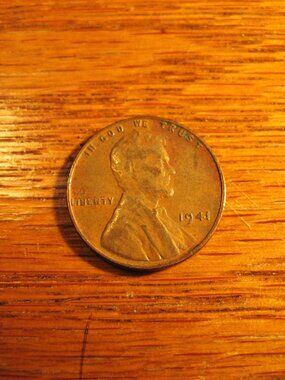 1941 P Wheat Penny